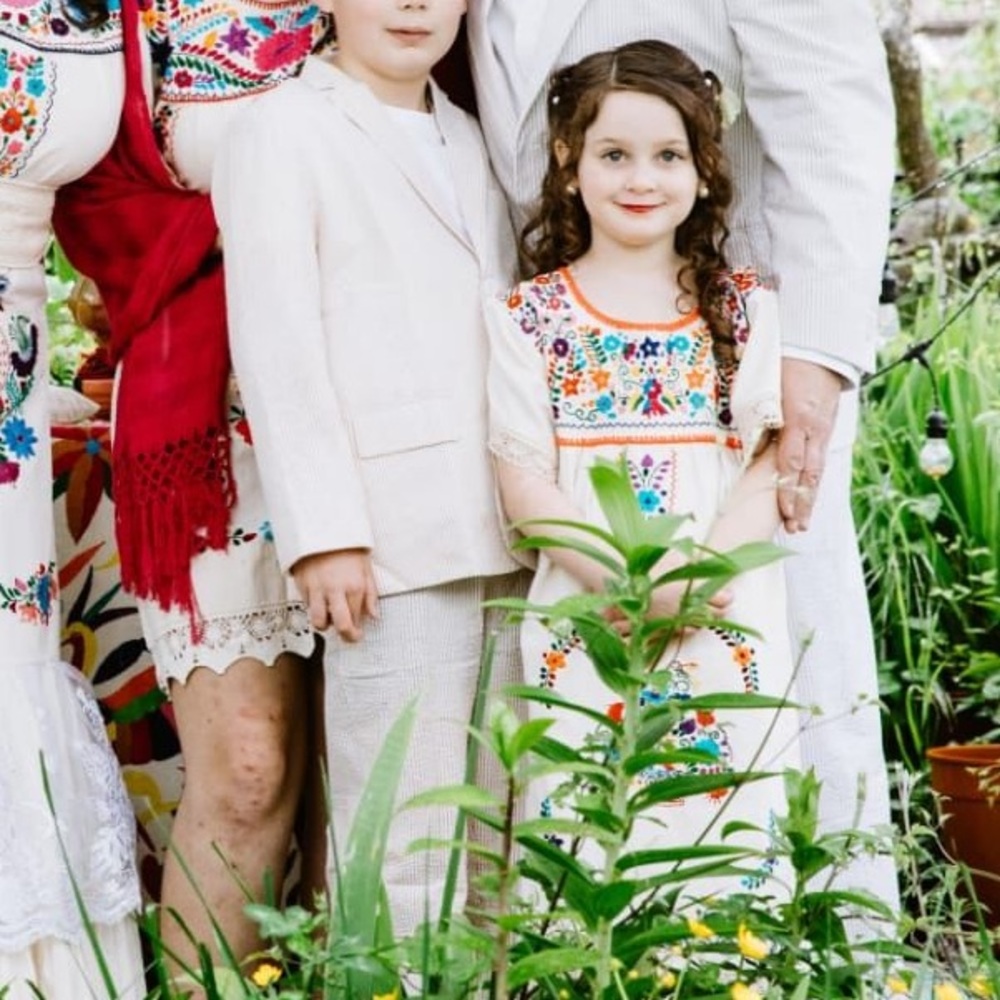 Mexican Baby Dress Embroidered